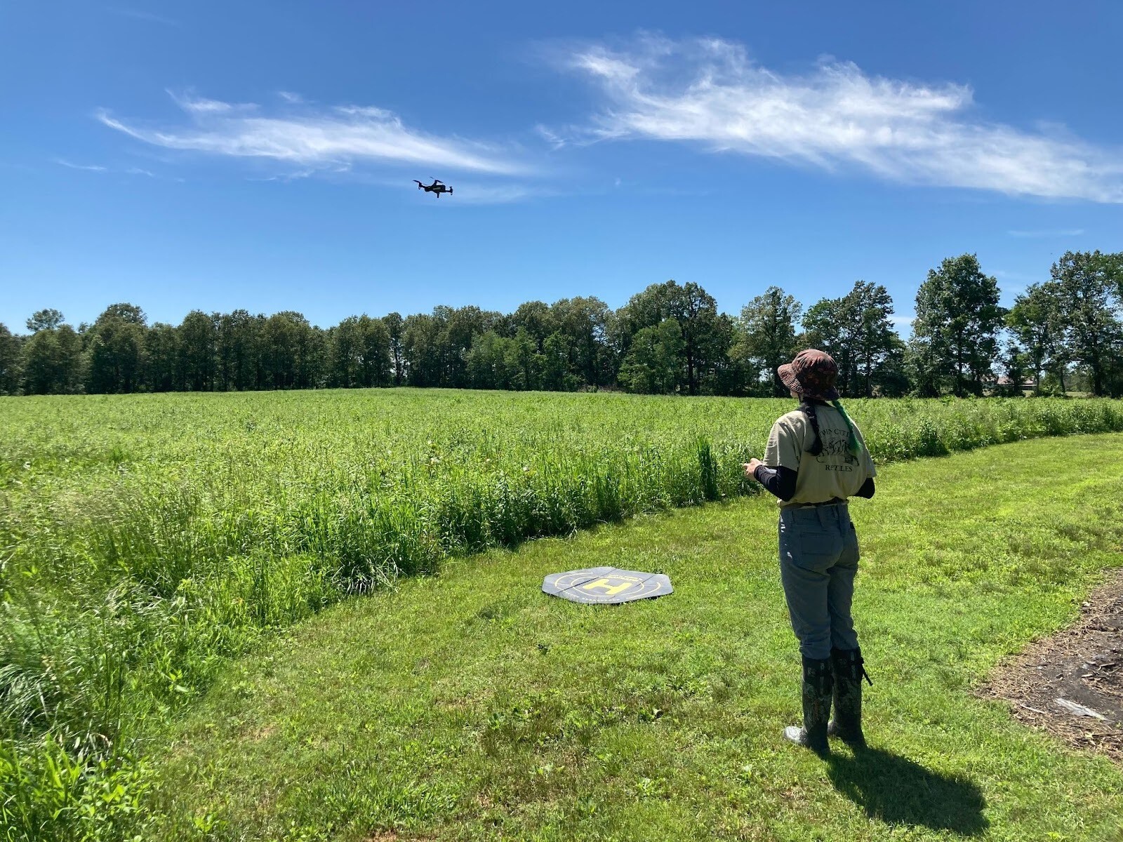 MJV staff surveying in Kentucky