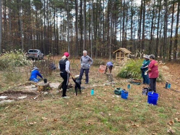 Bright Hope Butterfly Garden volunteers